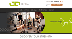 Desktop Screenshot of jdfitness.ca